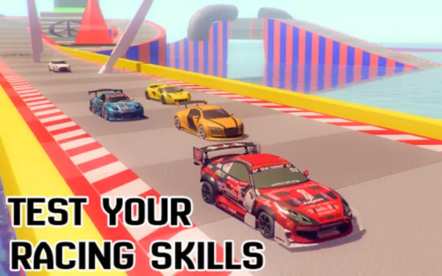 Impossible Ramp Car Stunts Racing android App screenshot 4